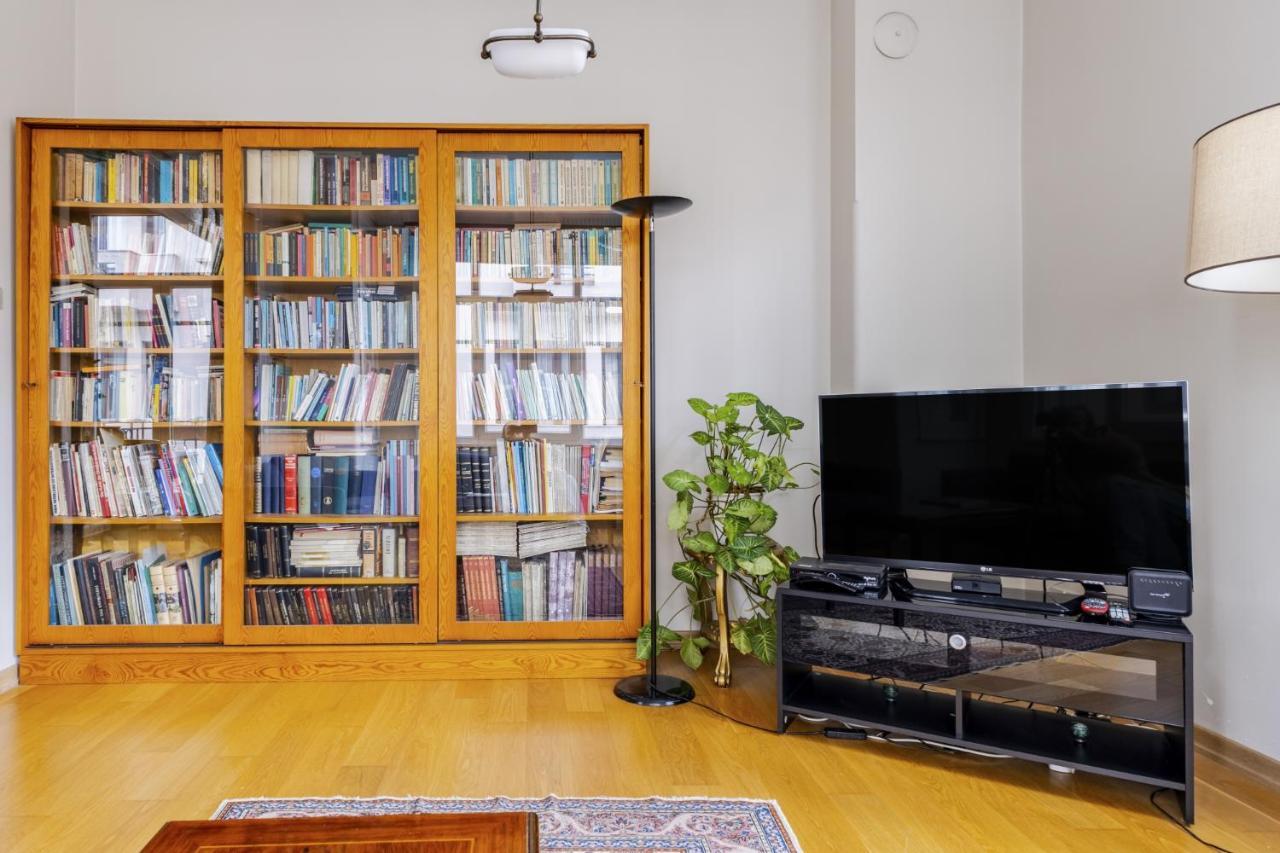 Flat With Balcony And Bosphorus View In Beyoglu Apartment อิสตันบูล ภายนอก รูปภาพ